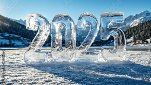 nummer 2025 happe new year 