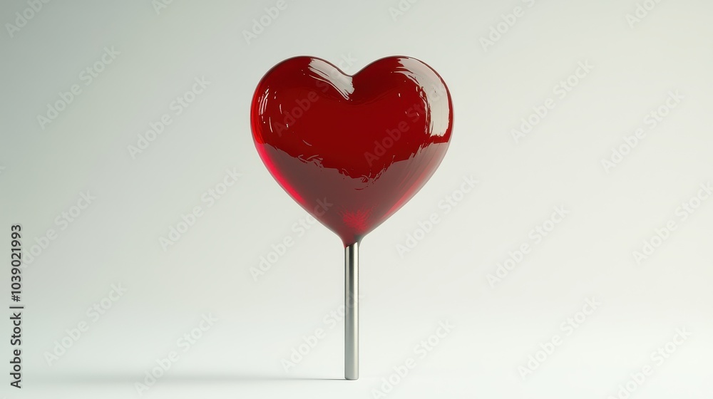Crimson Heartbeat: A Symbolic Expression of Love Crimson Heartbeat: A Symbolic Expression of Love