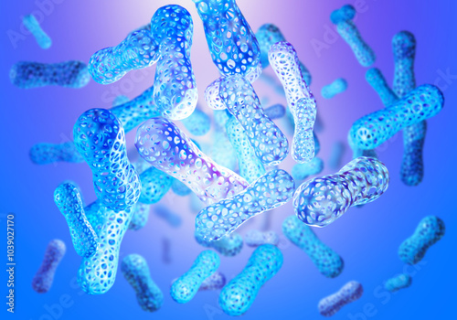 Probiotic background. Bifid...