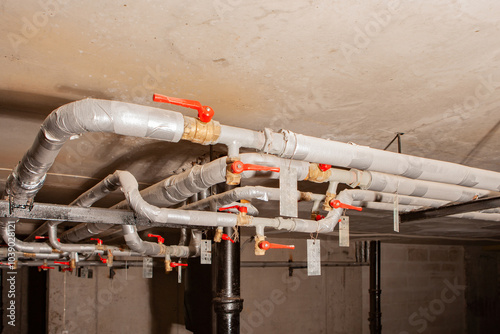 Heating pipes in thermal in...