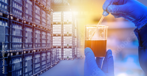 Laboratory analysis of oil....