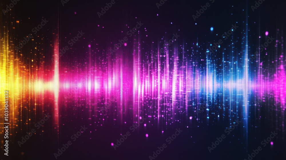 Abstract Colorful Light Waves Abstract Colorful Light Waves