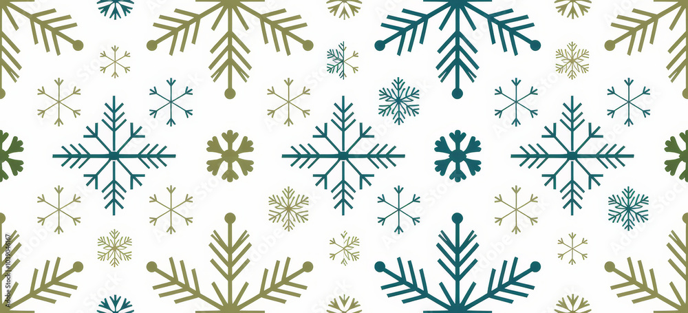 seamless snowflake seamless snowflake