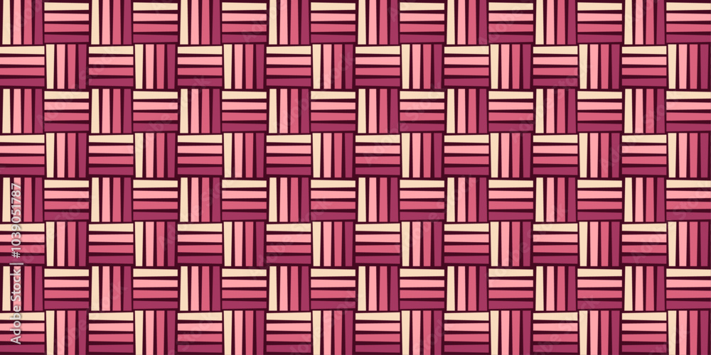 Abstract Geometric Pattern in Pink and Beige. Repetition of zigzag pattern gradient Abstract Geometric Pattern in Pink and Beige. Repetition of zigzag pattern gradient
