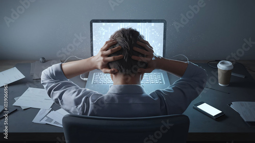 business person at work