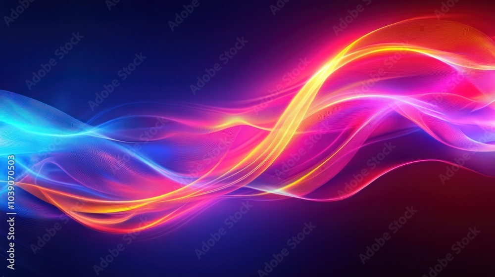 Abstract Colorful Waves Abstract Colorful Waves