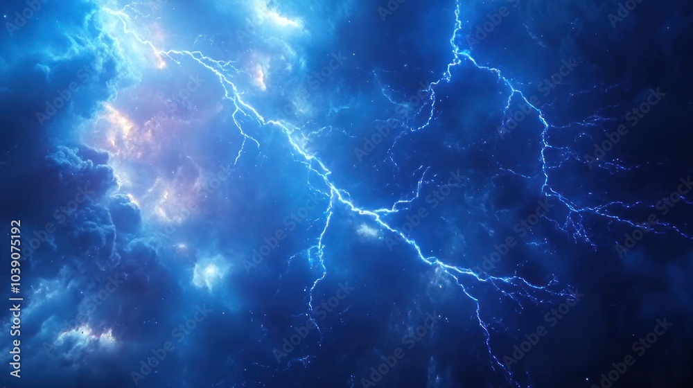 Electric Storm in the Night Sky Electric Storm in the Night Sky