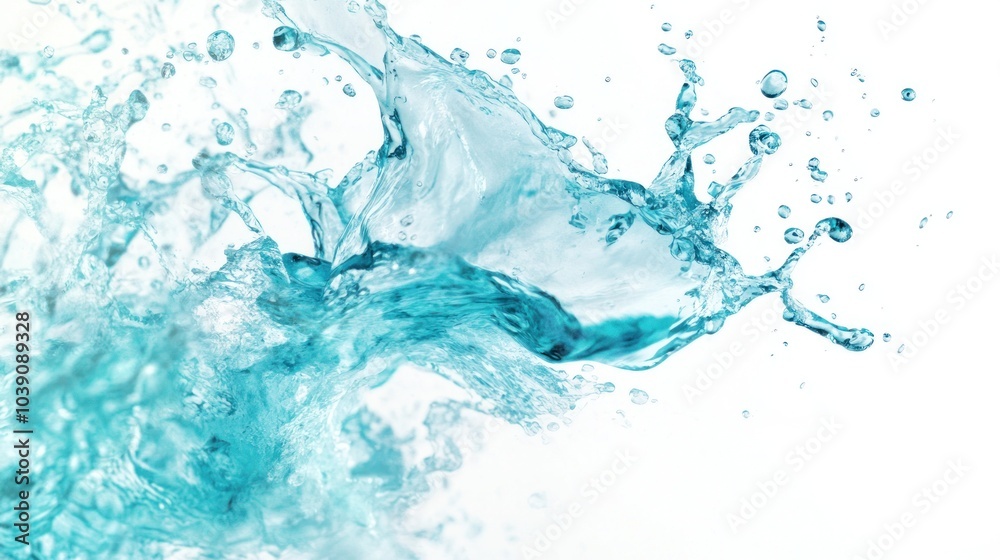 Water Splash Abstract Water Splash Abstract