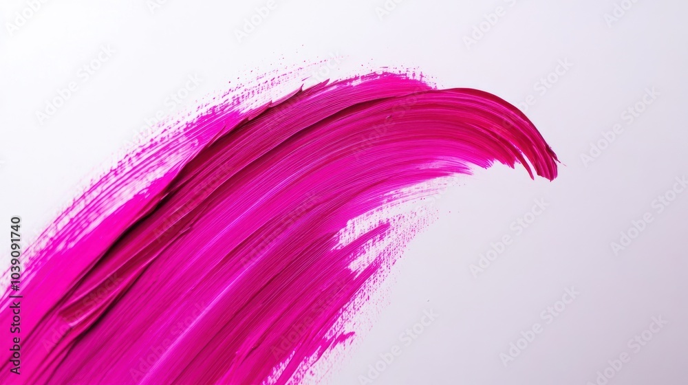 Abstract Pink Paint Swirl Abstract Pink Paint Swirl