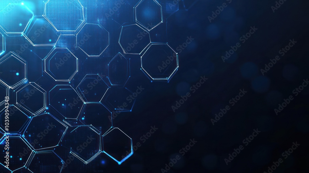 Abstract Hexagon Pattern Background Abstract Hexagon Pattern Background