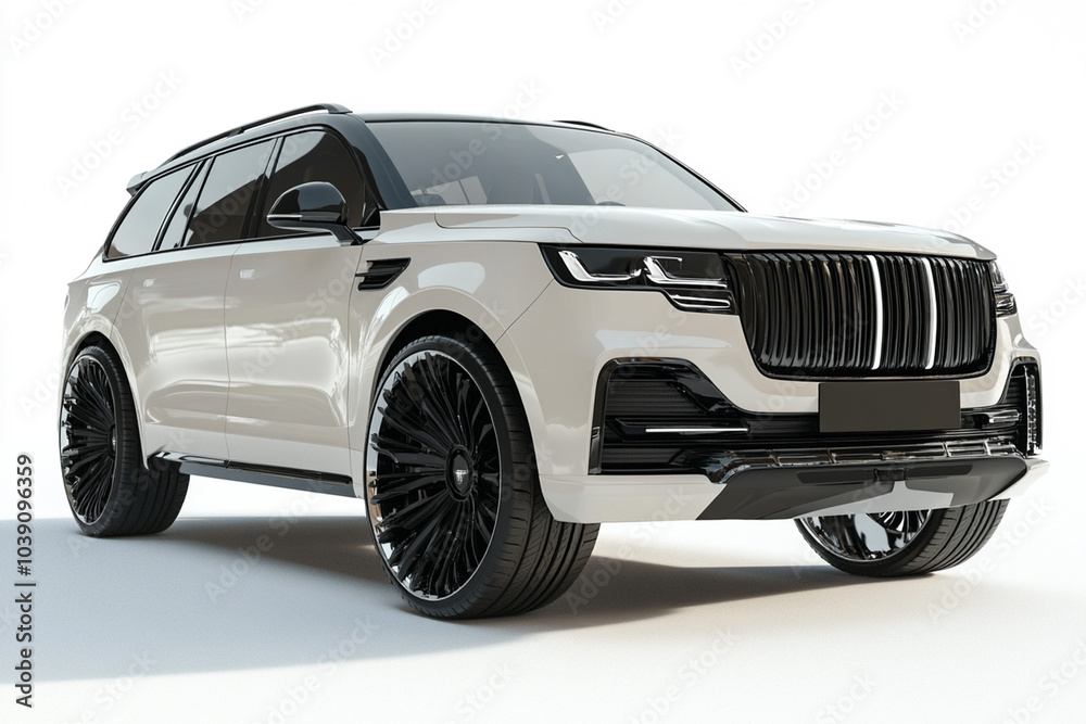 Naklejka premium 高級SUV自動車