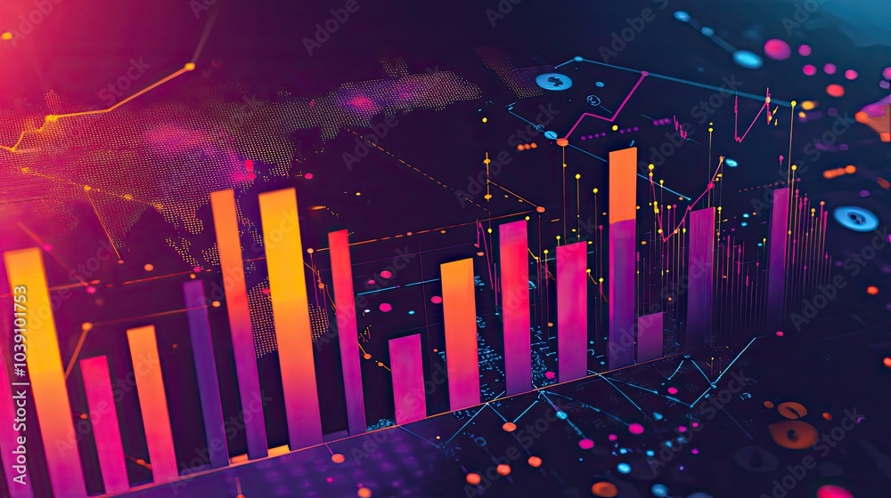Chart Representing Business Goals, Generative AI Chart Representing Business Goals, Generative AI