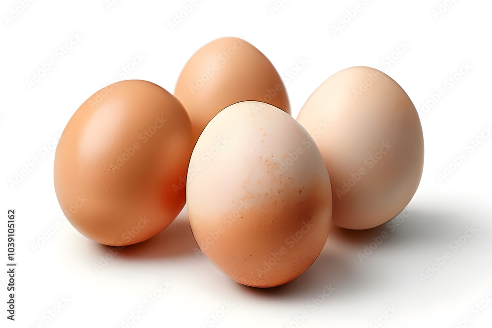 Fresh brown white eggs isolated background organic food carton package cooking concepts packaging advertisement eco graphic design object 3d studio photoshoot Fresh brown white eggs isolated background organic food carton package cooking concepts packaging advertisement eco graphic design object 3d studio photoshoot