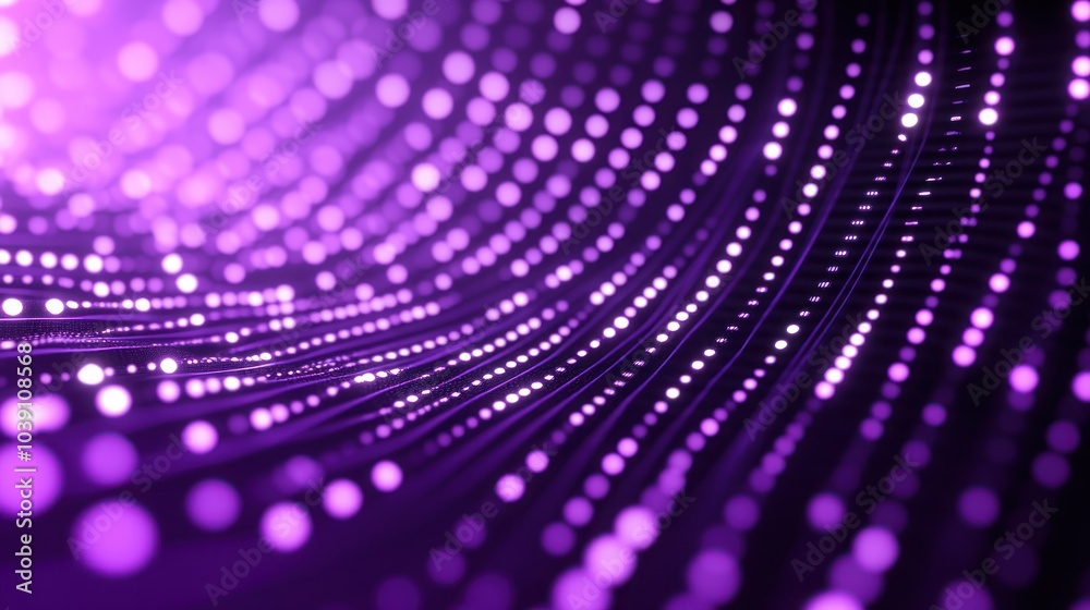 Abstract Purple Lights Abstract Purple Lights
