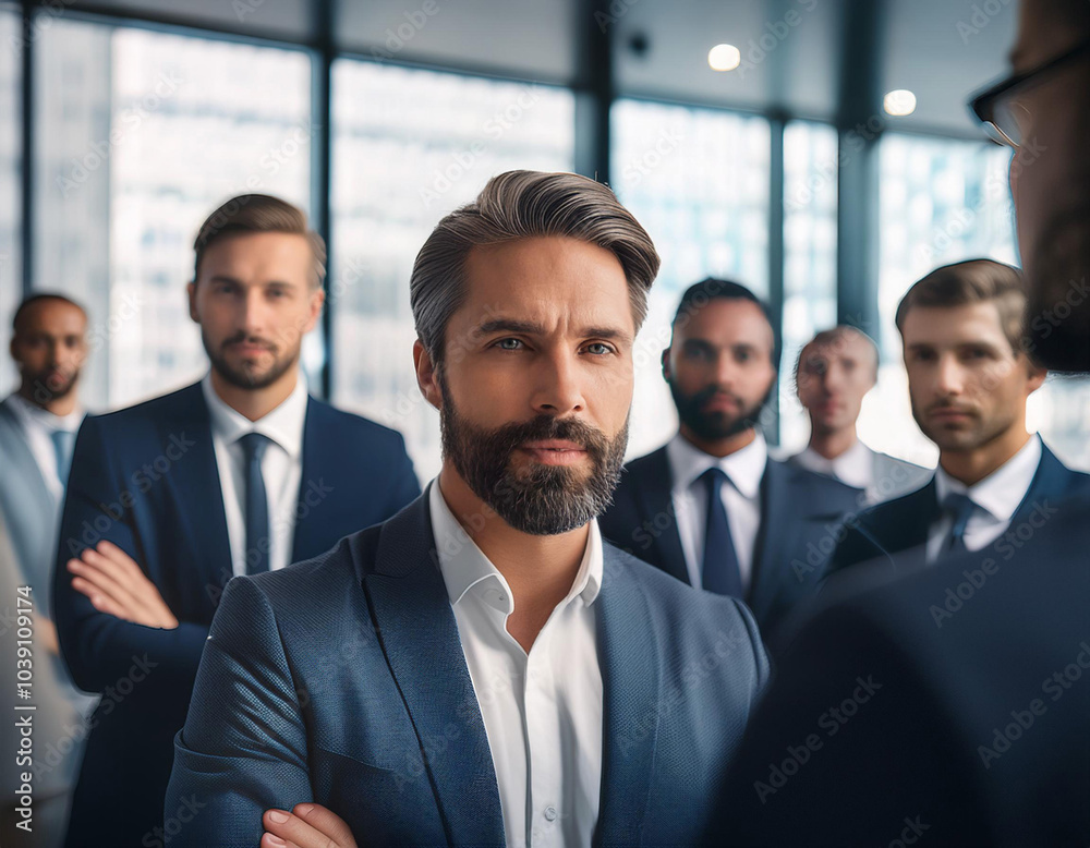 Close-Up of Leading Professionals in a Meeting Close-Up of Leading Professionals in a Meeting