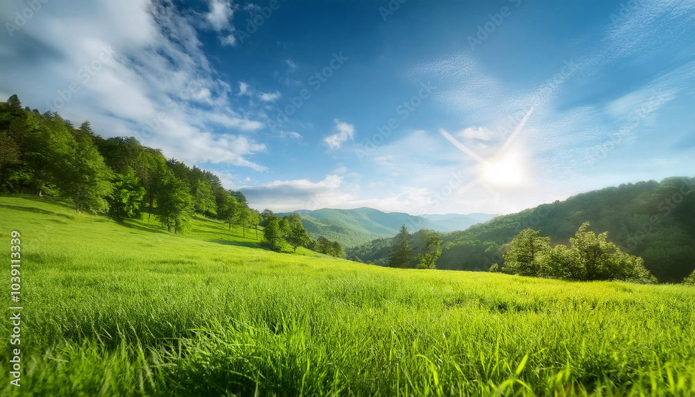 Fototapeta premium Serene Nature Background