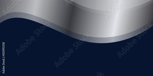 vector Abstract background light blue modern corporate concept with light yellow color pattern can be edited wavy.