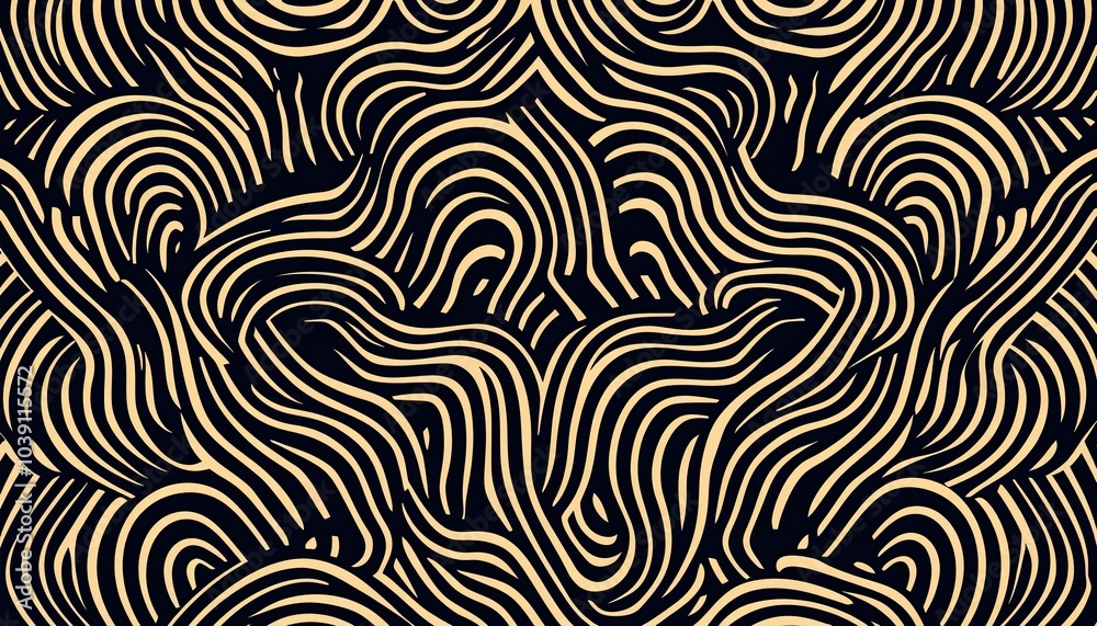 Abstract pattern with wavy lines. This image is suitable for backgrounds, posters, or any design needing a unique and modern visual. Abstract pattern with wavy lines. This image is suitable for backgrounds, posters, or any design needing a unique and modern visual.