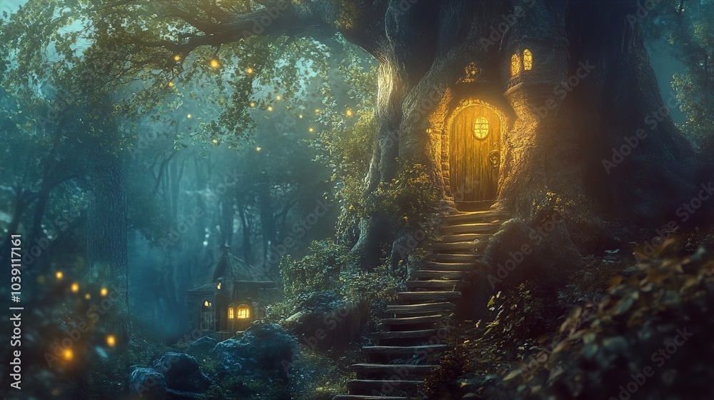 Enchanted Forest Tree House: A Magical Night in the Woods Enchanted Forest Tree House: A Magical Night in the Woods