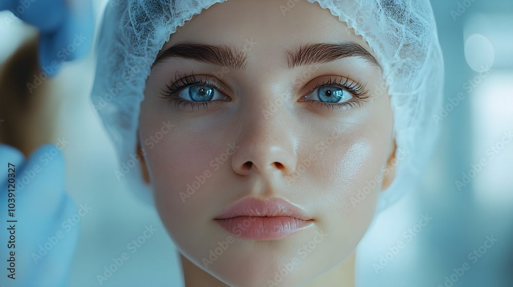 Time-lapse of rhinoplasty recovery, capturing the gradual reduction of swelling and bruising to the final sculpted nose, with a focus on natural skin healing, Cinematic, High Detail Time-lapse of rhinoplasty recovery, capturing the gradual reduction of swelling and bruising to the final sculpted nose, with a focus on natural skin healing, Cinematic, High Detail