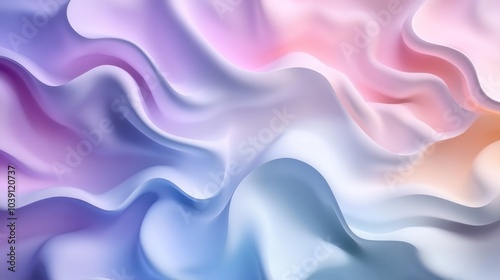 Abstract pastel gradient with soft colors blending smoothly