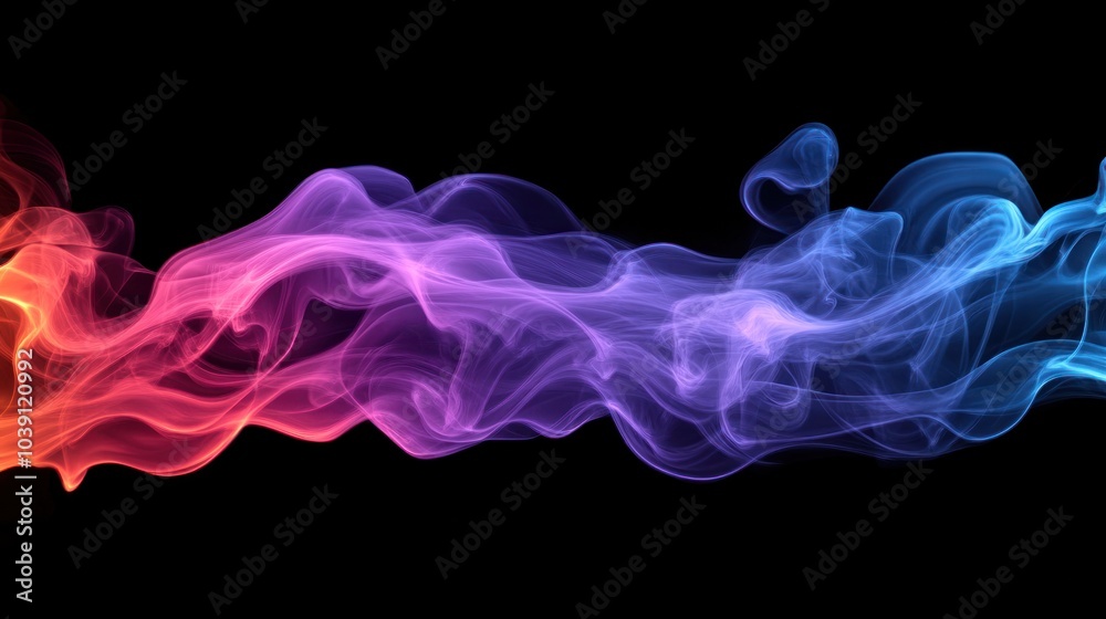 Abstract smoke effect, with swirls of light and dark lines Abstract smoke effect, with swirls of light and dark lines