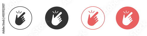 Easy icon Flat set in black and white color
