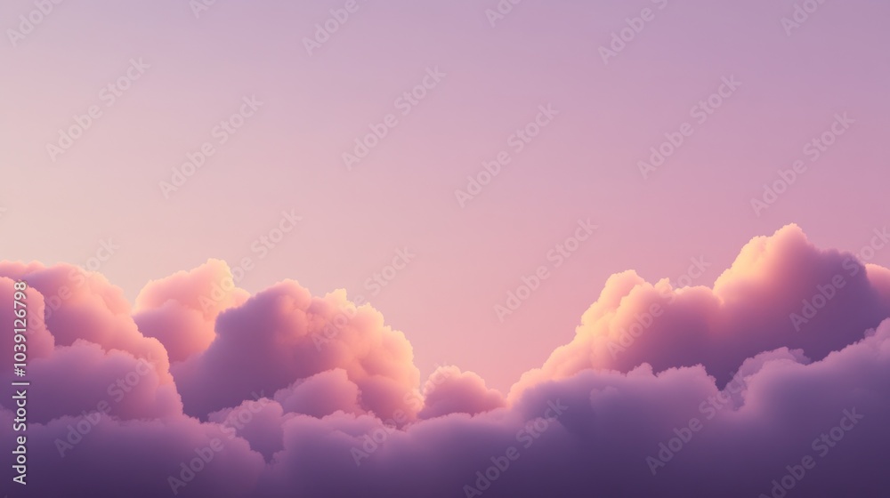 Pink Sky Cloudscape Pink Sky Cloudscape