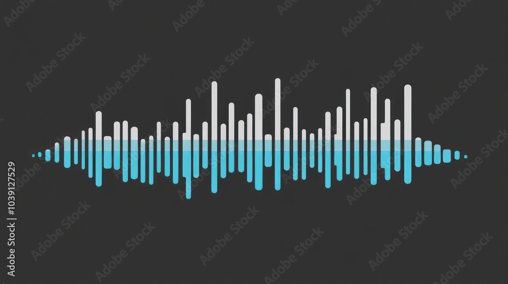 Abstract Audio Waveform Visual Abstract Audio Waveform Visual