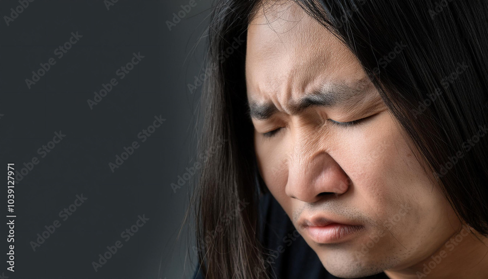 Close-Up of a Tense Situation or Expression Close-Up of a Tense Situation or Expression