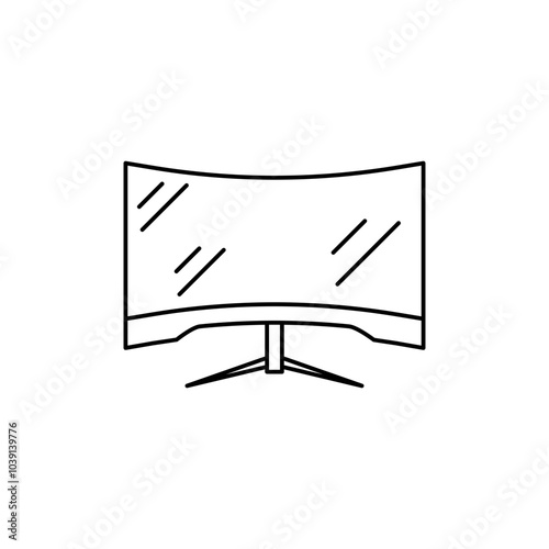 pc gaming monitor icon