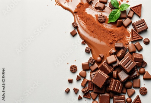 chocolate wallpaper aesthetic