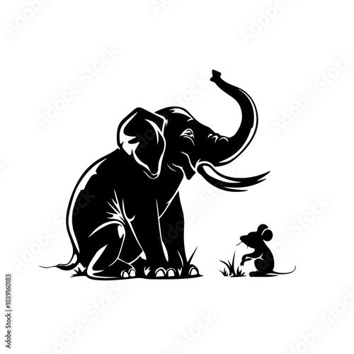 Elephant Scared Of Mouse