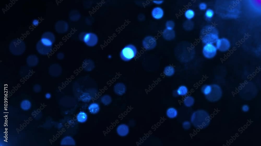 blue bubble particle ball blue bubble particle ball
