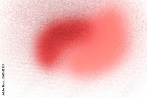 Obraz na płótnie Red orange pink coral peach white abstract background. Noise grain mesh spray. Color gradient. Spot blot oval circle. Fluid water explosion splash. Design w salonie