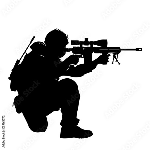 Sniper Silhouette