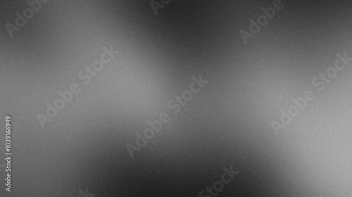 Grainy gradient background, dark gray white black abstract noise texture banner, poster header backdrop design