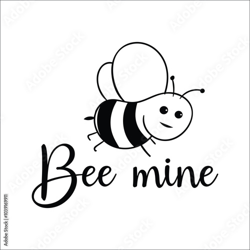 Bee mine Svg