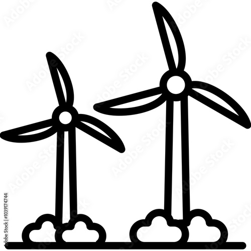 Windmills Icon