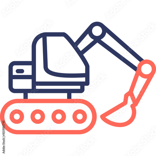 Excavator Icon