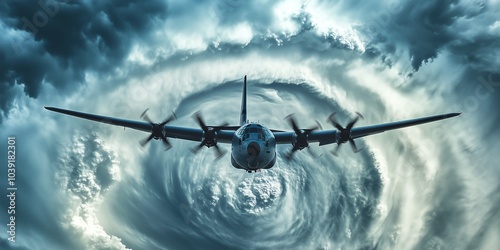 Hurricane Hunters Fly into Storms to Gather Data Helping Improve Predictions and Enhance Understanding of Severe Weather Events and Their Impact