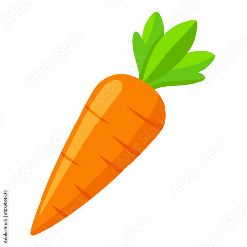 carrot isolated no background