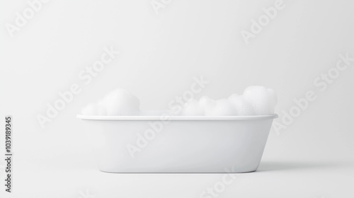 Relaxing Bath with Fluffy F...