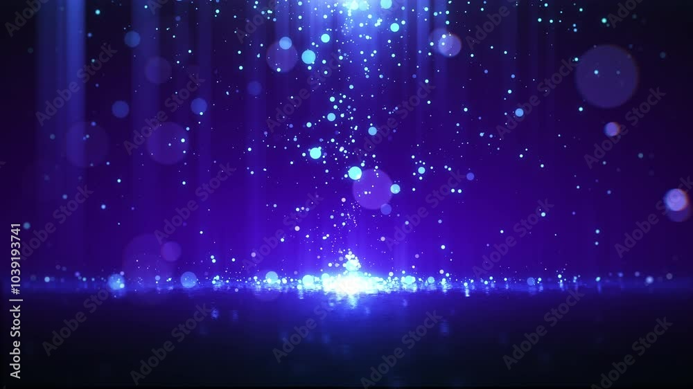 Motion Graphic Elegant Lights Background