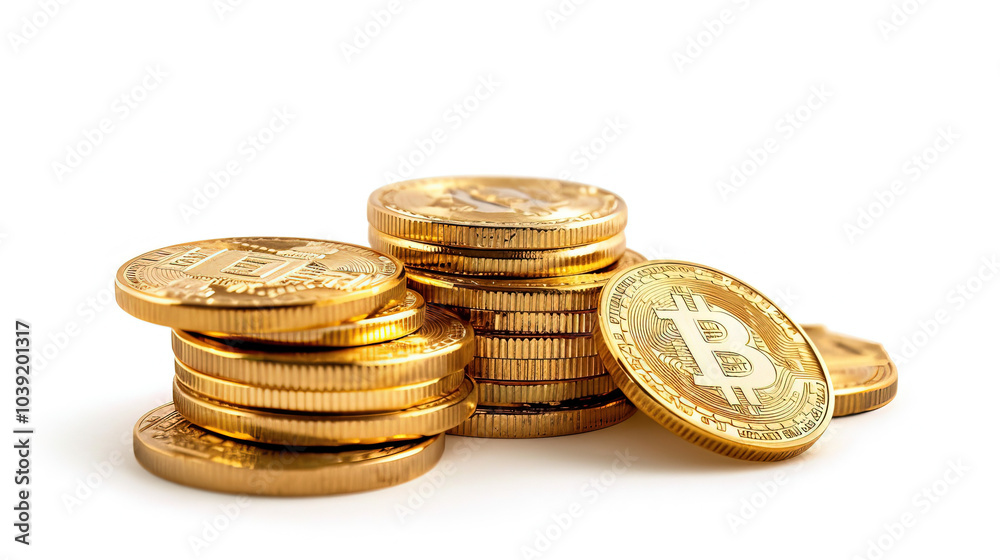 bitcoin cryptocurrency gold coins bitcoin cryptocurrency gold coins