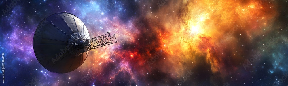 A vibrant cosmic scene featuring a celestial body amidst colorful nebulae and starry backgrounds, showcasing the beauty and mystery of the universe. A vibrant cosmic scene featuring a celestial body amidst colorful nebulae and starry backgrounds, showcasing the beauty and mystery of the universe.