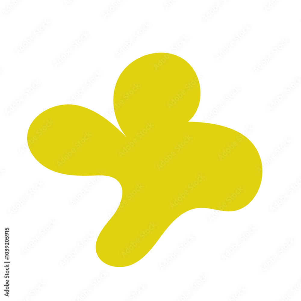 Blue yellow abstract shapes vectors Blue yellow abstract shapes vectors