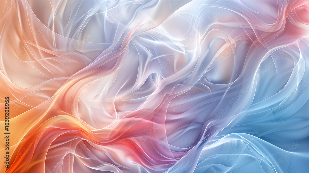 abstract background with Organic, flowing 3D forms with transparent layers. abstract background with Organic, flowing 3D forms with transparent layers.