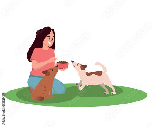 girls and women in various situations