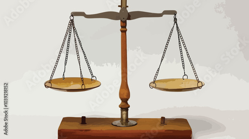 A scale balancing two objects, symbolizing fairness and the guarantee of equal value in a transaction, Guarantee